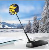 Michigan Wolverines Football Car Antenna Ball / Auto Dashboard Accessory (Yellow) (College)